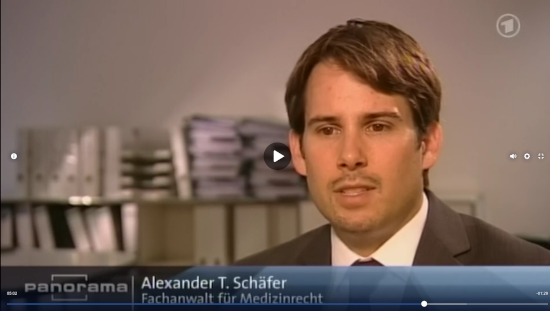 Panorama berichtet über ärztliche Behandlungsfehler.